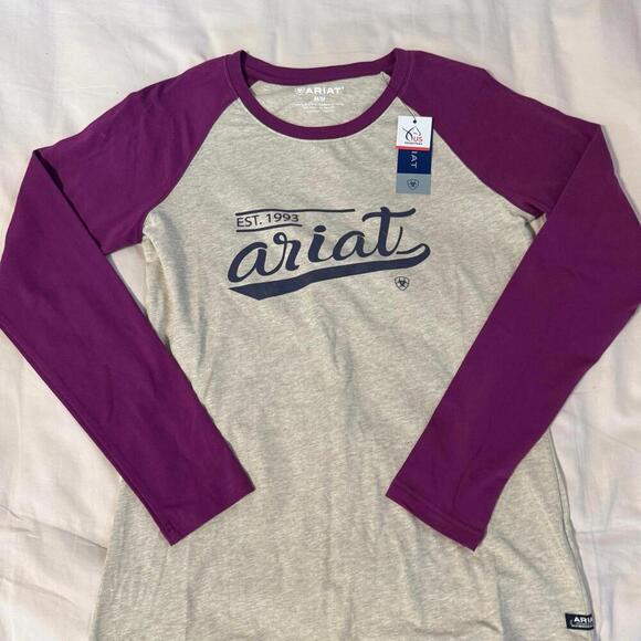 Ariat Tops - ARIAT Womens Varsity Logo T-Shirt